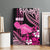 Hawaii Maui Upena Kiloi Canvas Wall Art Kakau Tribal Pattern Pink Version