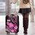 Hawaii Maui Upena Kiloi Luggage Cover Kakau Tribal Pattern Pink Version