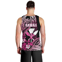 Hawaii Maui Upena Kiloi Men Tank Top Kakau Tribal Pattern Pink Version LT05 - Polynesian Pride