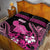 Hawaii Maui Upena Kiloi Quilt Bed Set Kakau Tribal Pattern Pink Version