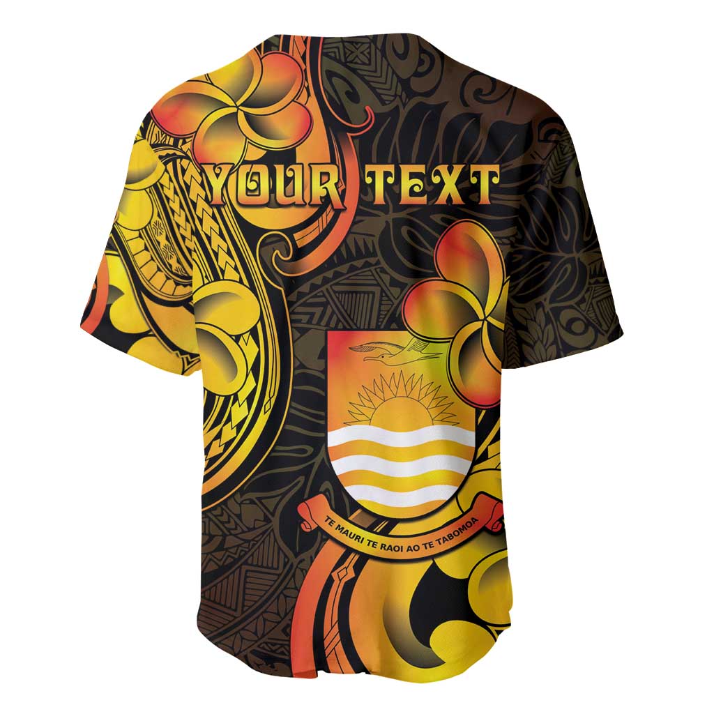 Personalised Kiribati Independence Day Baseball Jersey 46th Anniversary