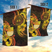 Personalised Kiribati Independence Day Garden Flag 46th Anniversary