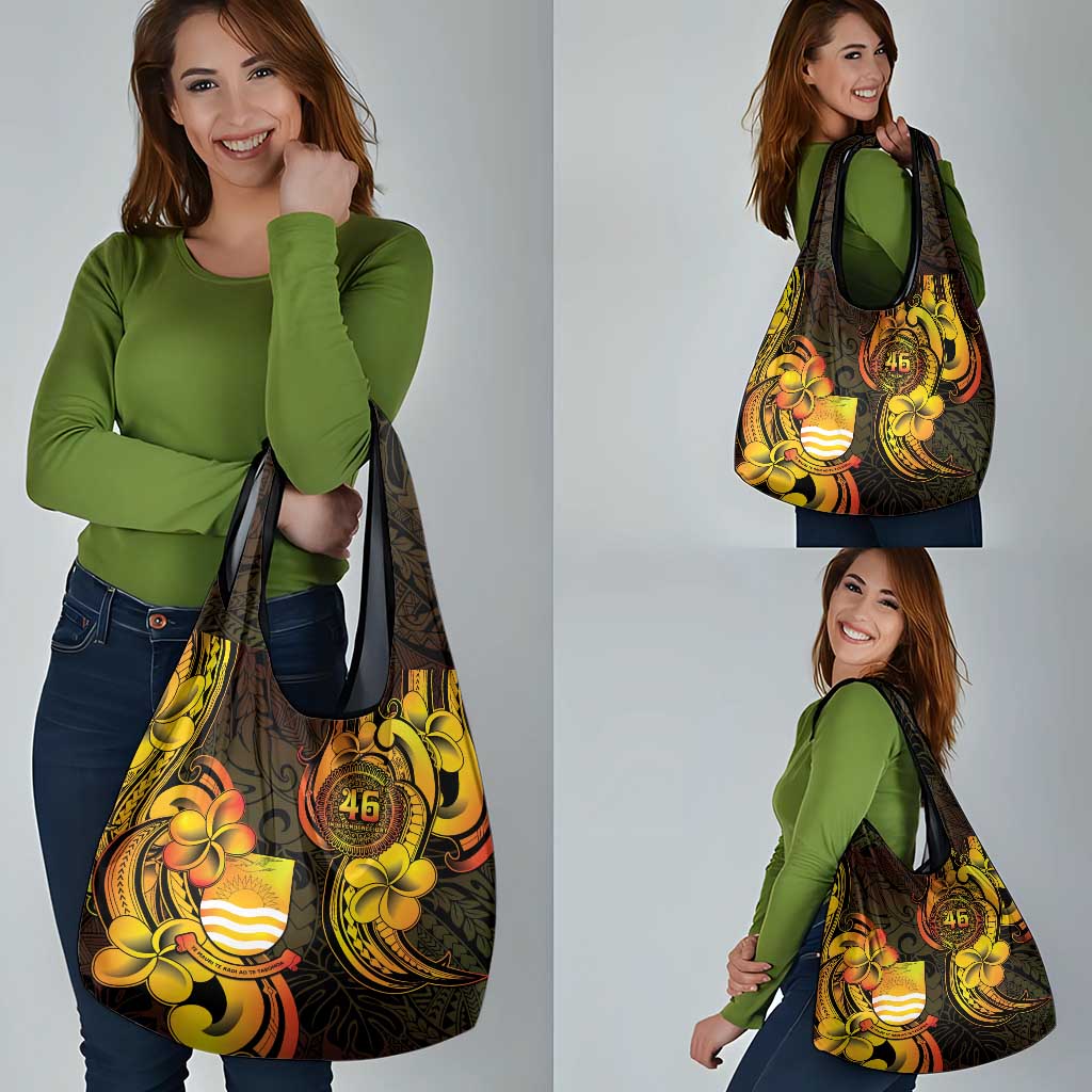 Personalised Kiribati Independence Day Grocery Bag 46th Anniversary