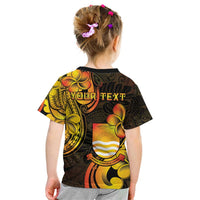 Personalised Kiribati Independence Day Kid T Shirt 46th Anniversary