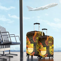 Personalised Kiribati Independence Day Luggage Cover 46th Anniversary