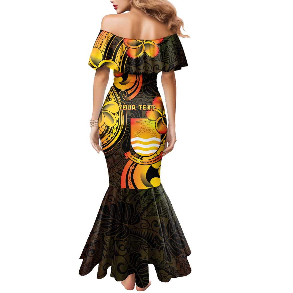 Personalised Kiribati Independence Day Mermaid Dress 46th Anniversary