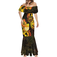 Personalised Kiribati Independence Day Mermaid Dress 46th Anniversary