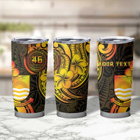 Personalised Kiribati Independence Day Tumbler Cup 46th Anniversary