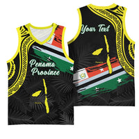 Personalised Vanuatu Penama Day Basketball Jersey Grunge Flag Style LT05 - Polynesian Pride