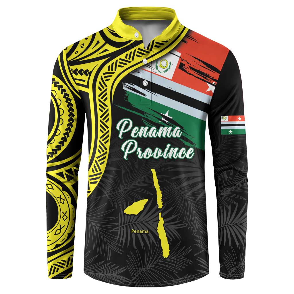 Personalised Vanuatu Penama Day Button Sweatshirt Grunge Flag Style LT05 Black - Polynesian Pride
