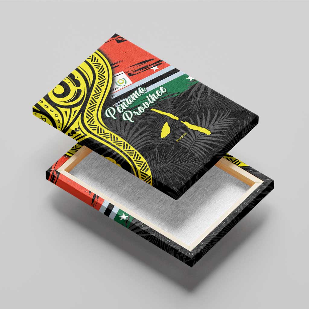 Vanuatu Penama Day Canvas Wall Art Grunge Flag Style LT05 - Polynesian Pride