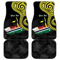 Vanuatu Penama Day Car Mats Grunge Flag Style LT05 - Polynesian Pride