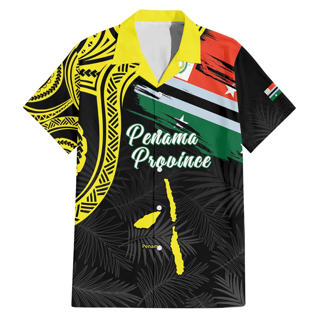 Personalised Vanuatu Penama Day Family Matching Mermaid Dress and Hawaiian Shirt Grunge Flag Style - Polynesian Pride