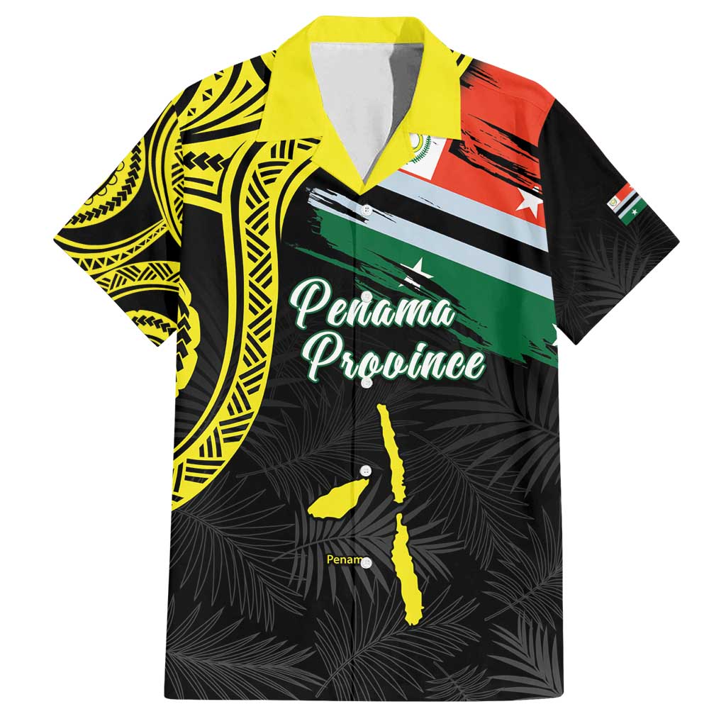 Personalised Vanuatu Penama Day Family Matching Summer Maxi Dress and Hawaiian Shirt Grunge Flag Style - Polynesian Pride