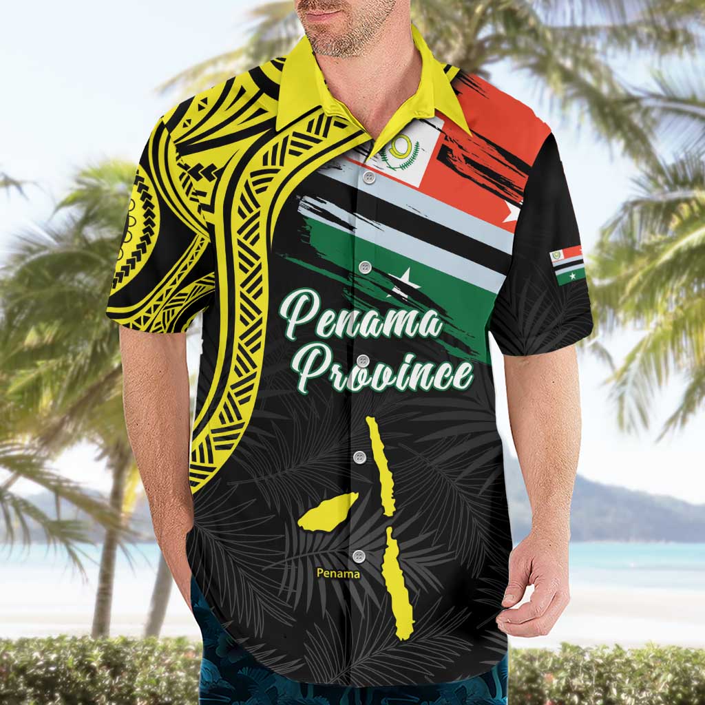 Personalised Vanuatu Penama Day Hawaiian Shirt Grunge Flag Style LT05 - Polynesian Pride