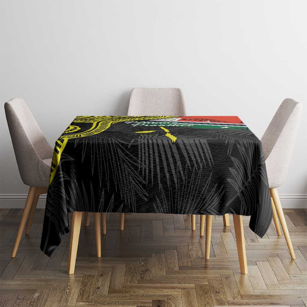 Vanuatu Penama Day Tablecloth Grunge Flag Style LT05 - Polynesian Pride