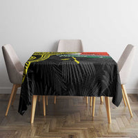 Vanuatu Penama Day Tablecloth Grunge Flag Style LT05 - Polynesian Pride
