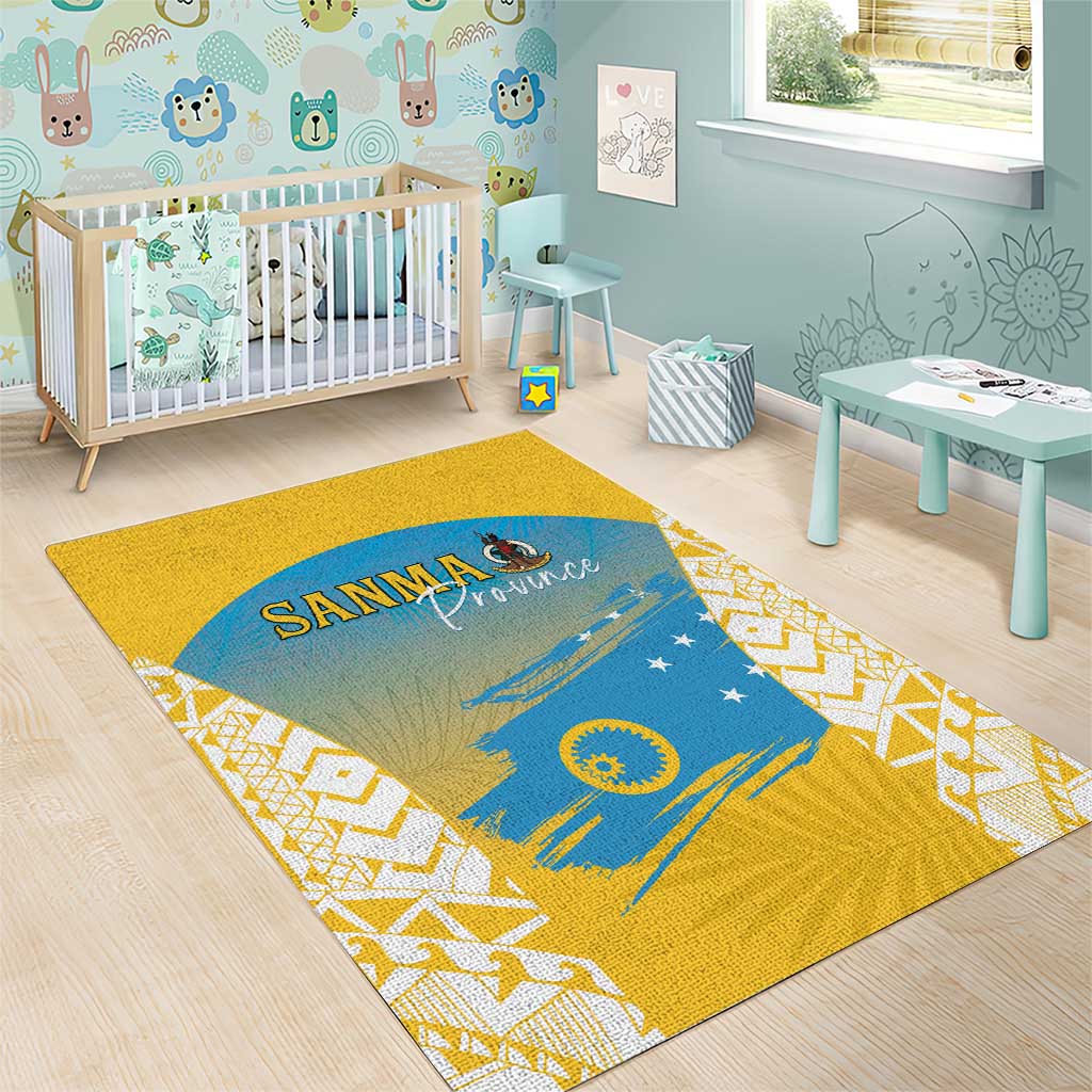Vanuatu Sanma Day Area Rug Special Style - Polynesian Pride
