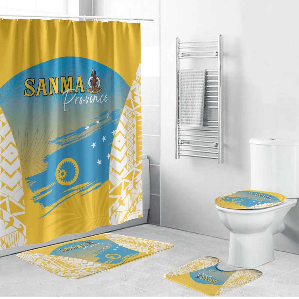 Vanuatu Sanma Day Bathroom Set Special Style - Polynesian Pride