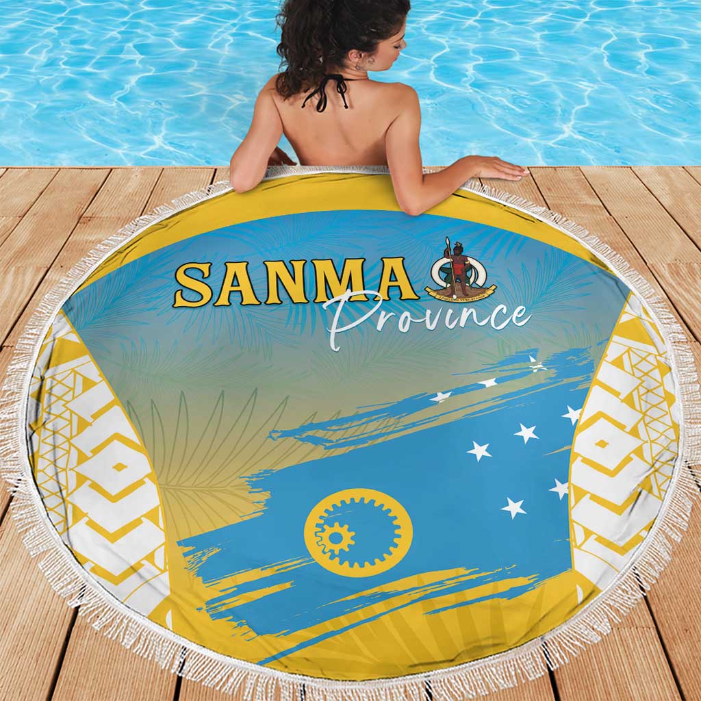 Vanuatu Sanma Day Beach Blanket Special Style LT05 - Polynesian Pride
