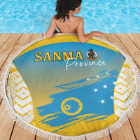 Vanuatu Sanma Day Beach Blanket Special Style LT05 - Polynesian Pride