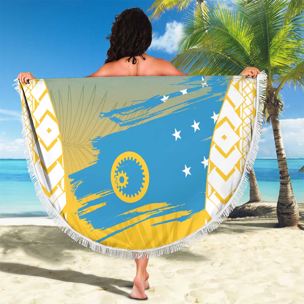 Vanuatu Sanma Day Beach Blanket Special Style LT05 - Polynesian Pride