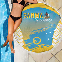 Vanuatu Sanma Day Beach Blanket Special Style LT05 - Polynesian Pride