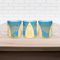 Personalised Vanuatu Sanma Day Ceramic Mug Special Style - Polynesian Pride