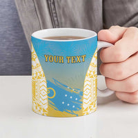 Personalised Vanuatu Sanma Day Ceramic Mug Special Style - Polynesian Pride