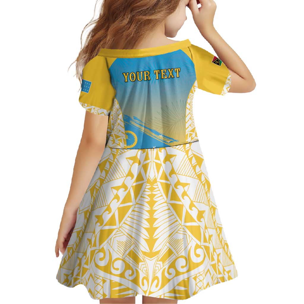 Personalised Vanuatu Sanma Day Family Matching Long Sleeve Bodycon Dress and Hawaiian Shirt Special Style - Polynesian Pride