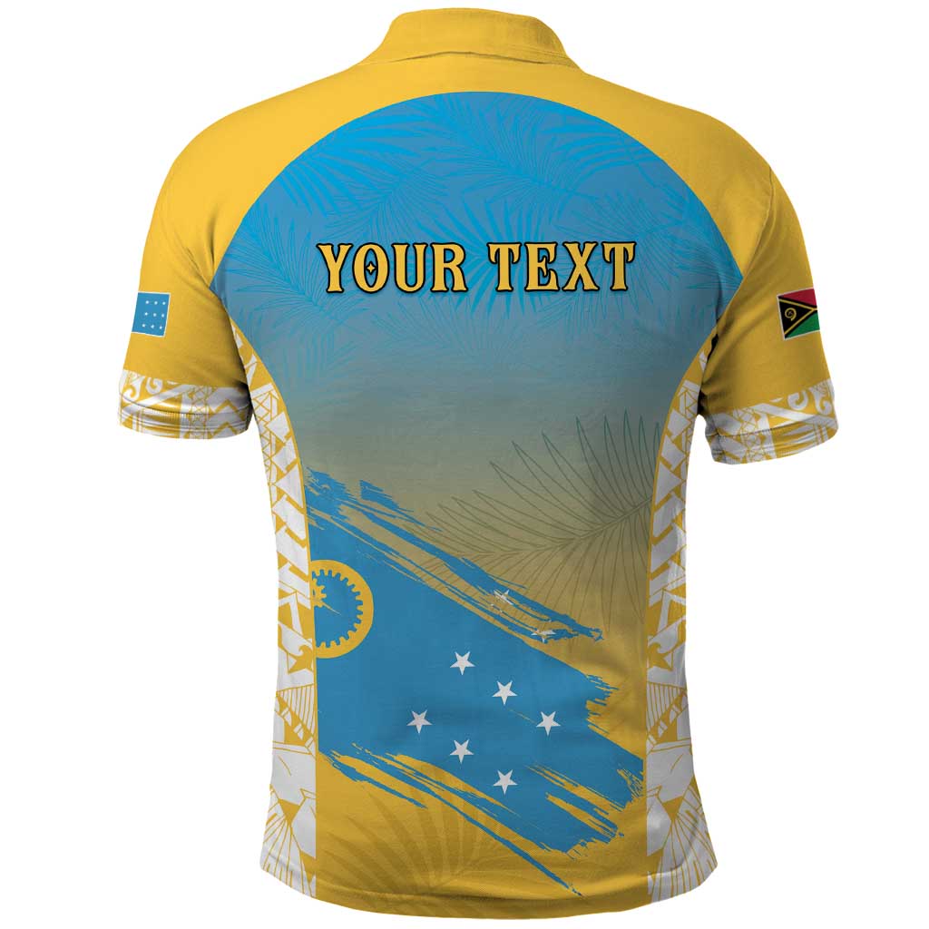 Personalised Vanuatu Sanma Day Polo Shirt Special Style - Polynesian Pride