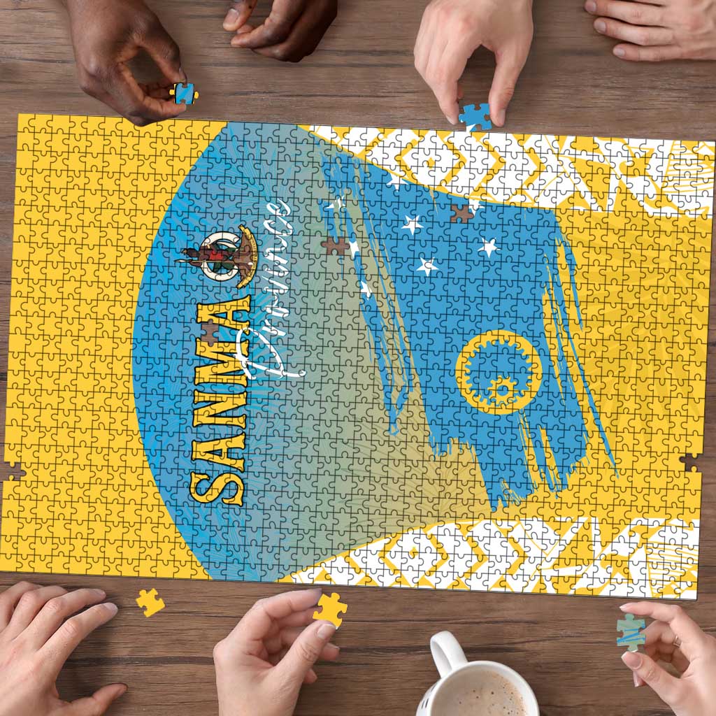 Vanuatu Sanma Day Puzzle Special Style LT05 - Polynesian Pride