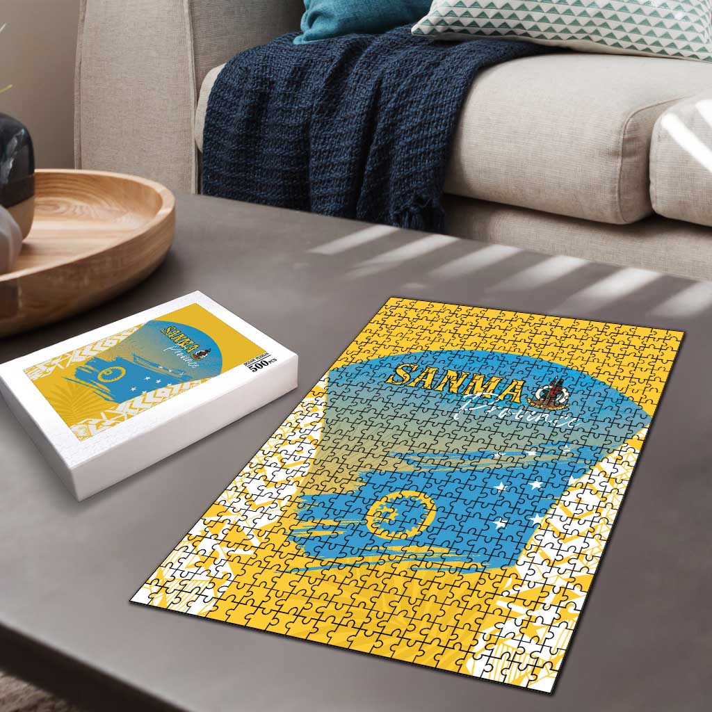 Vanuatu Sanma Day Puzzle Special Style LT05 - Polynesian Pride