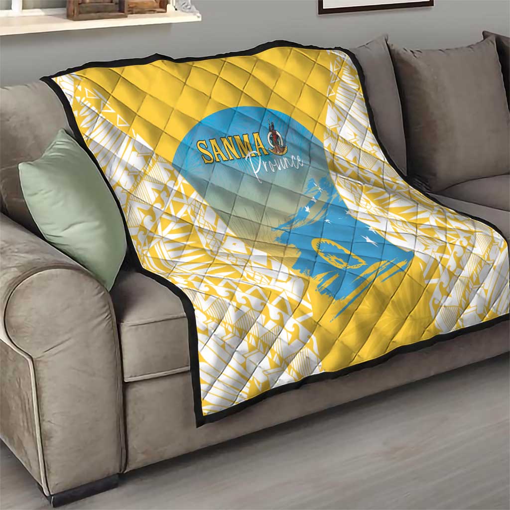 Vanuatu Sanma Day Quilt Special Style - Polynesian Pride