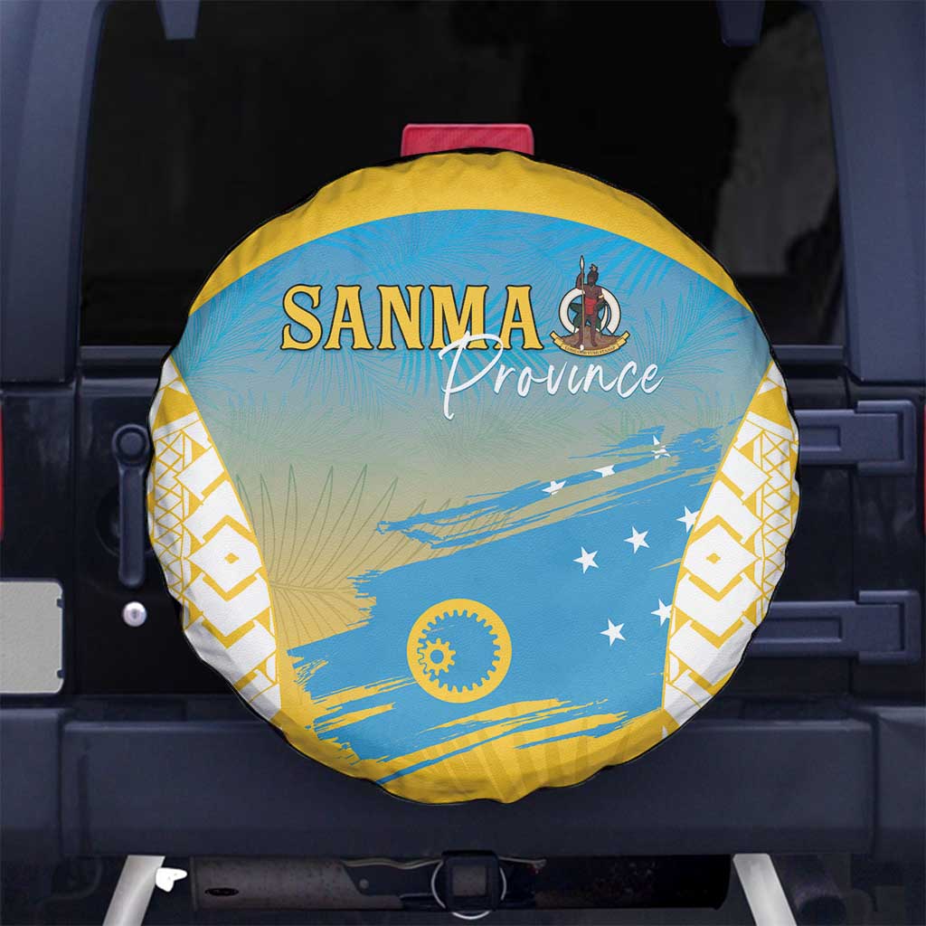 Vanuatu Sanma Day Spare Tire Cover Special Style - Polynesian Pride