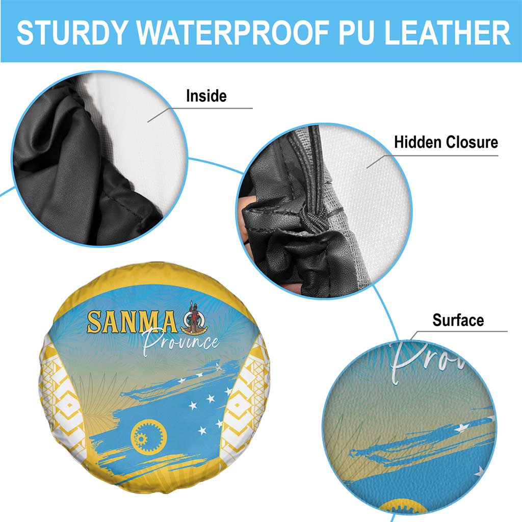 Vanuatu Sanma Day Spare Tire Cover Special Style - Polynesian Pride