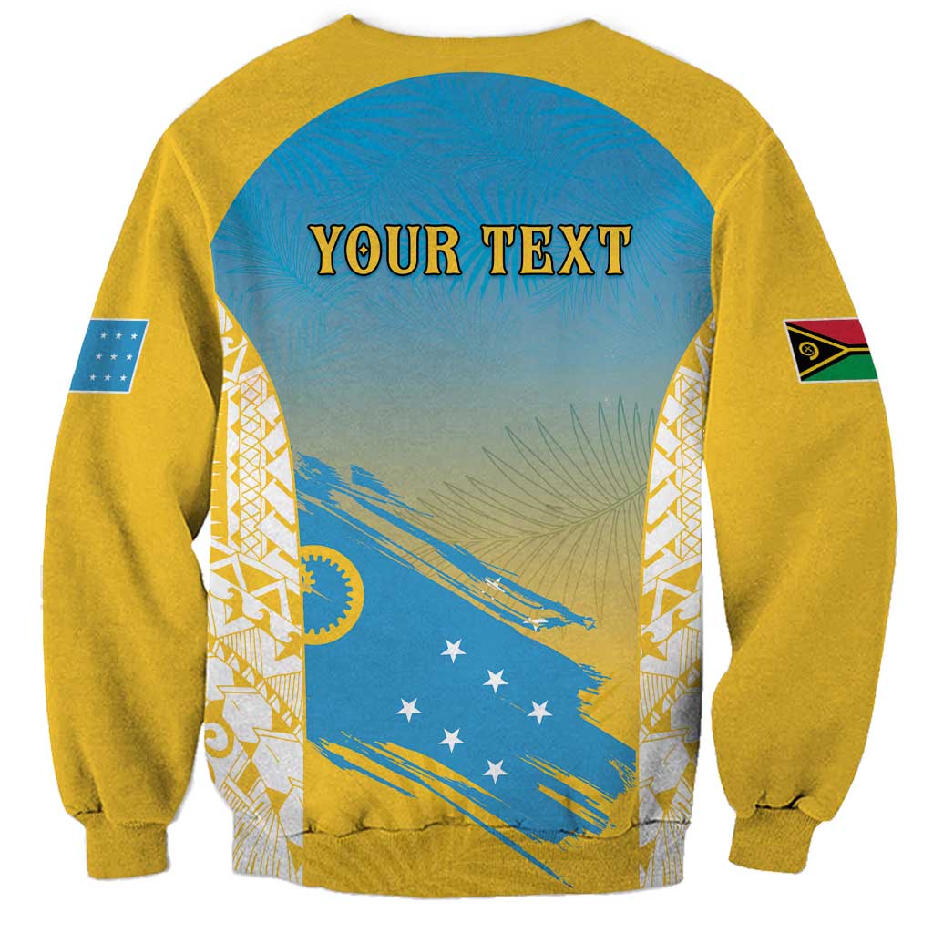 Personalised Vanuatu Sanma Day Sweatshirt Special Style LT05 - Polynesian Pride