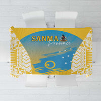 Vanuatu Sanma Day Tablecloth Special Style LT05 Yellow - Polynesian Pride