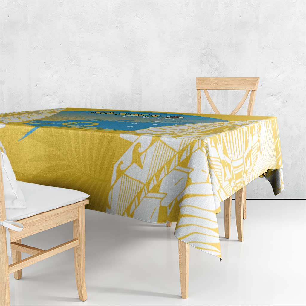 Vanuatu Sanma Day Tablecloth Special Style LT05 - Polynesian Pride