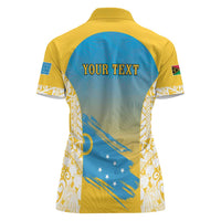 Personalised Vanuatu Sanma Day Women Polo Shirt Special Style - Polynesian Pride