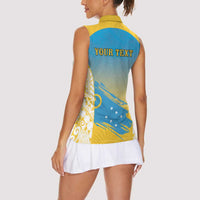 Personalised Vanuatu Sanma Day Women Sleeveless Polo Shirt Special Style LT05 - Polynesian Pride