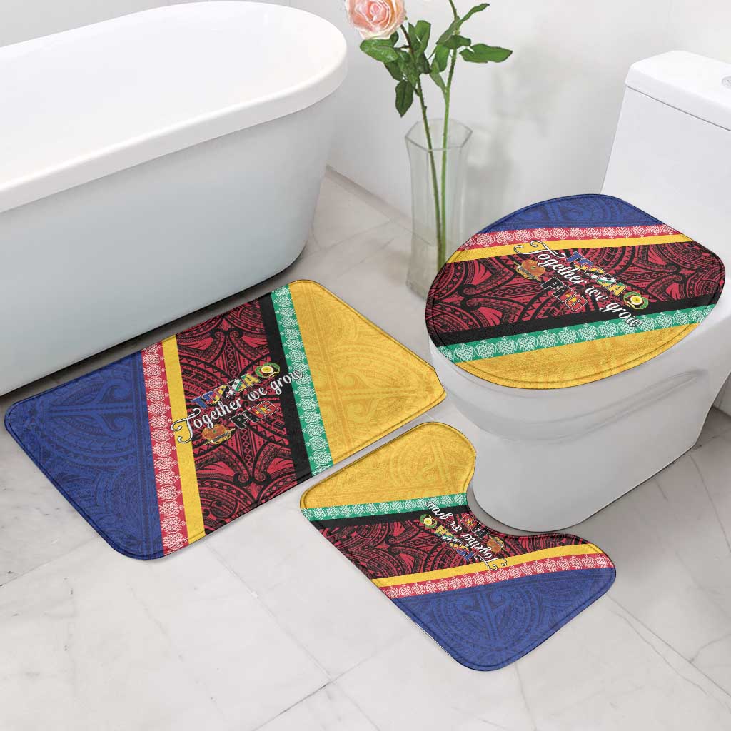 Love Torba PNG Day Bathroom Set Together We Grow - Polynesian Pride