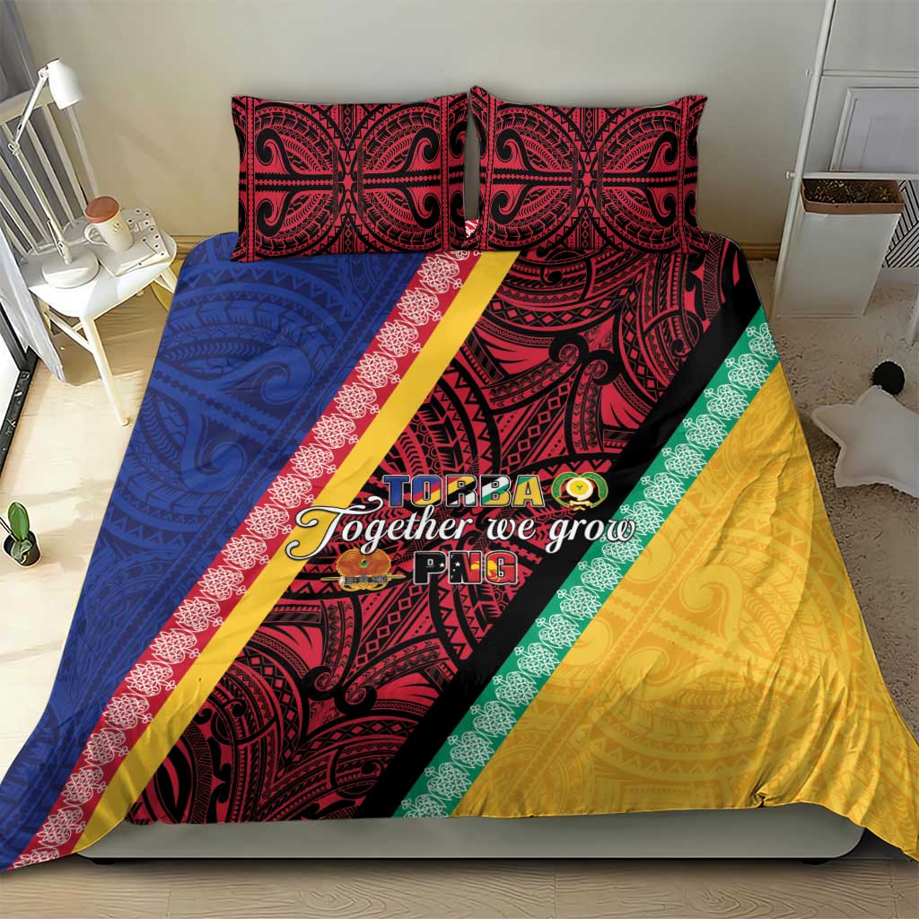 Love Torba PNG Day Bedding Set Together We Grow - Polynesian Pride