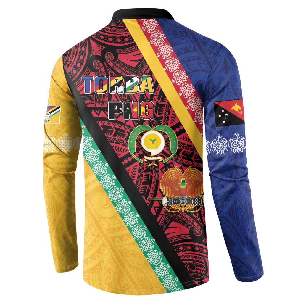 Love Torba PNG Day Button Sweatshirt Together We Grow - Polynesian Pride