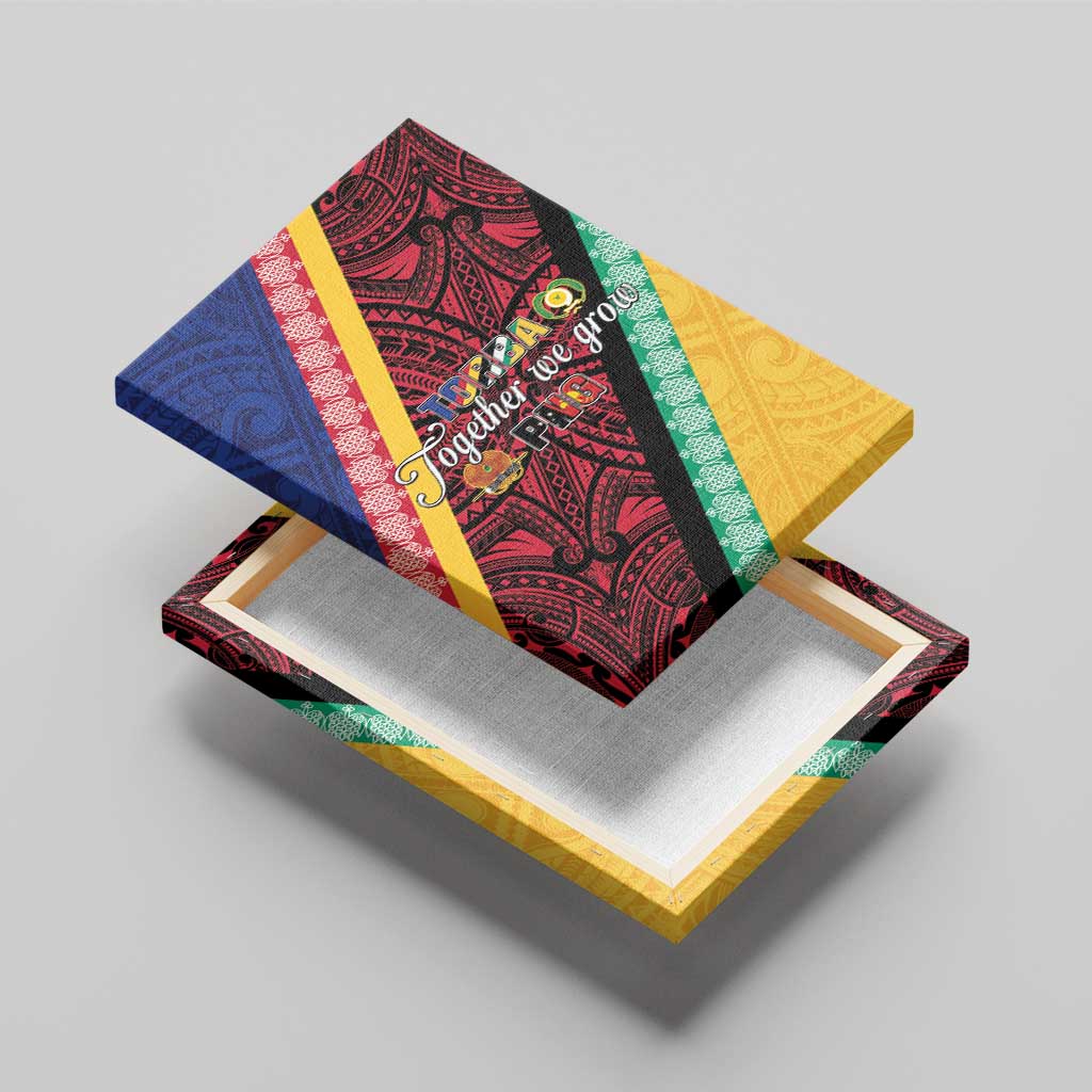 Love Torba PNG Day Canvas Wall Art Together We Grow - Polynesian Pride