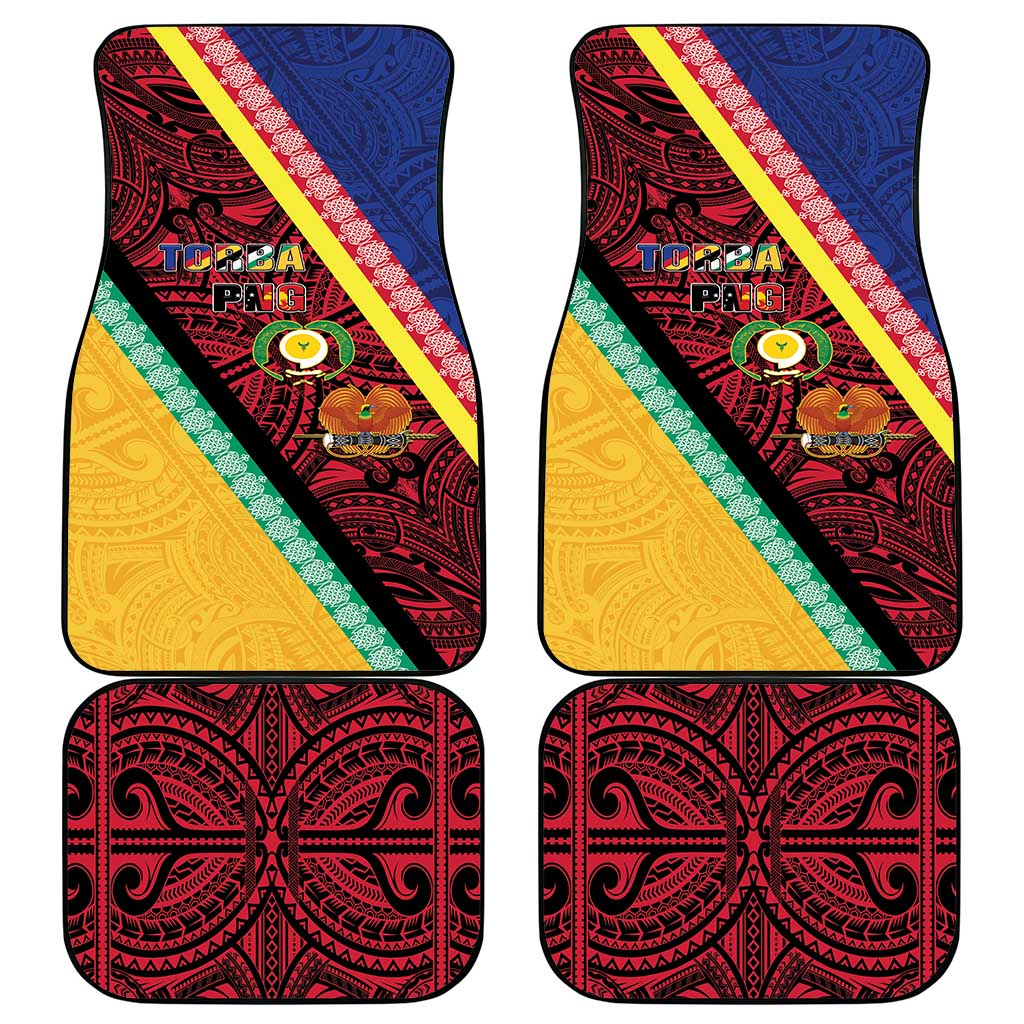 Love Torba PNG Day Car Mats Together We Grow - Polynesian Pride