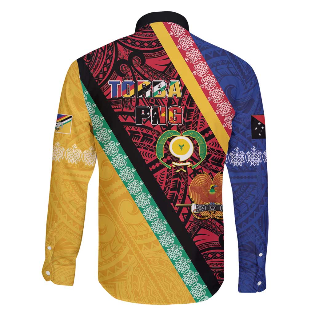 Love Torba PNG Day Family Matching Summer Maxi Dress and Hawaiian Shirt Together We Grow - Polynesian Pride