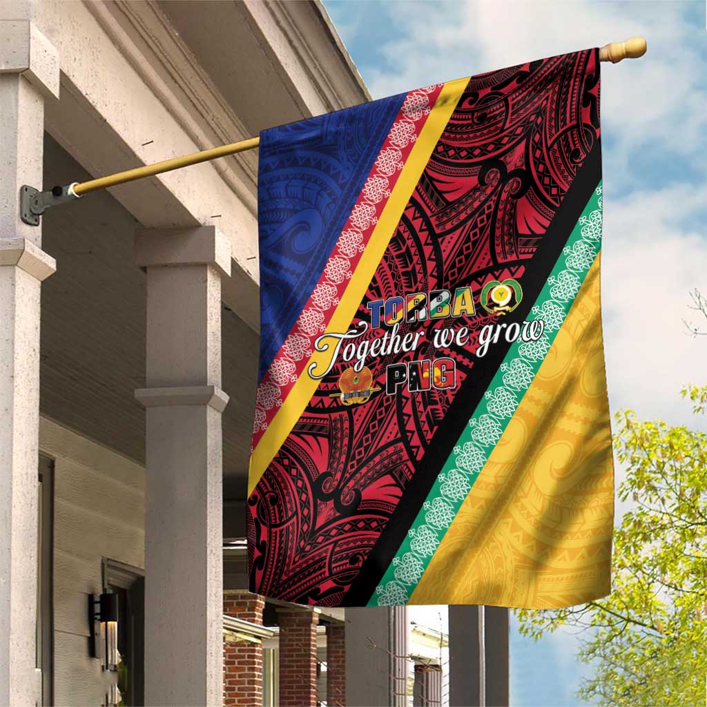 Love Torba PNG Day Garden Flag Together We Grow - Polynesian Pride