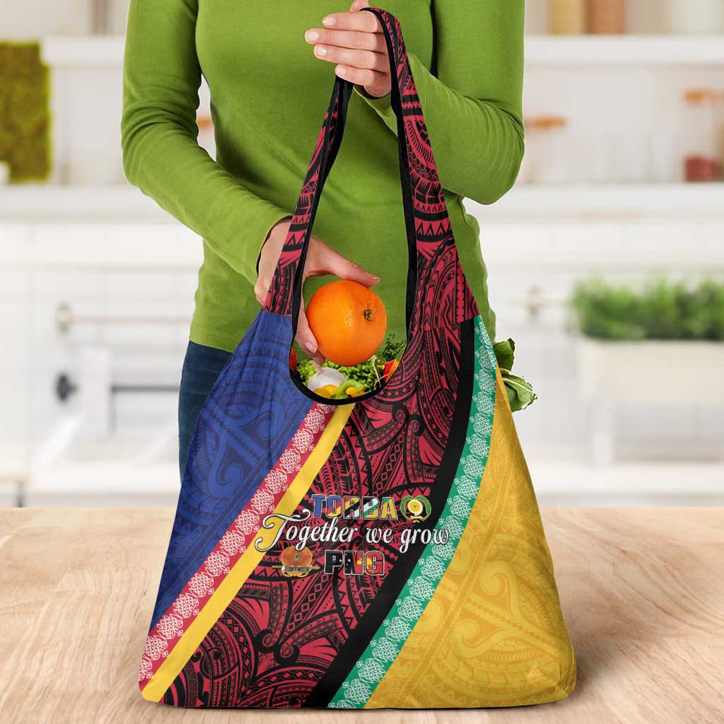 Love Torba PNG Day Grocery Bag Together We Grow - Polynesian Pride