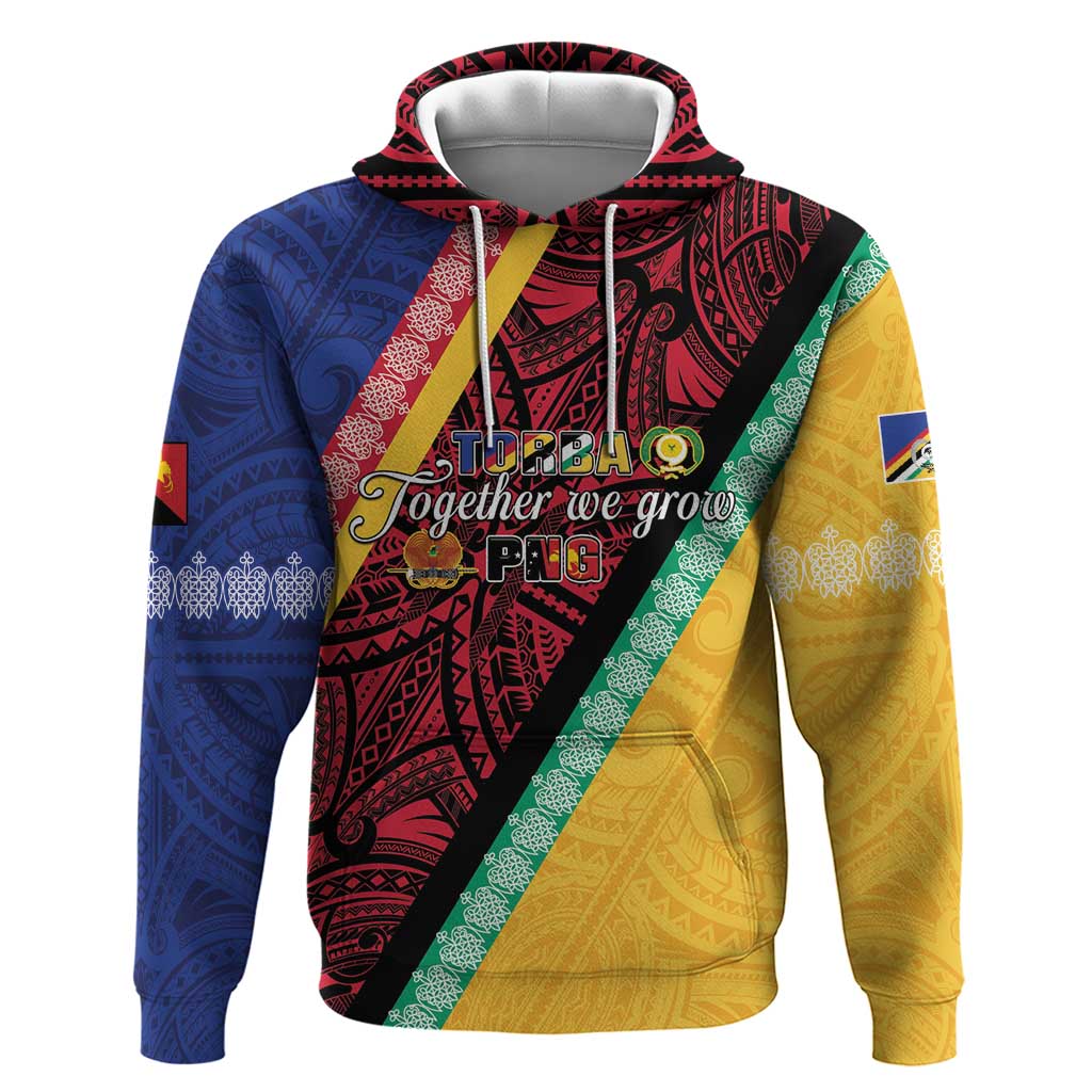 Love Torba PNG Day Hoodie Together We Grow - Polynesian Pride